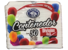 Charola División Reyma Blanca 8 X 8 con 50 Piezas