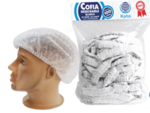 Cofia Plisada Blanca