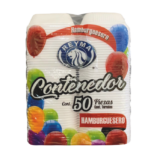 Contenedor Térmico Reyma Hamburguesero con 50 Piezas