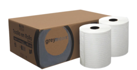 Toalla en Rollo Greymoon Blanca